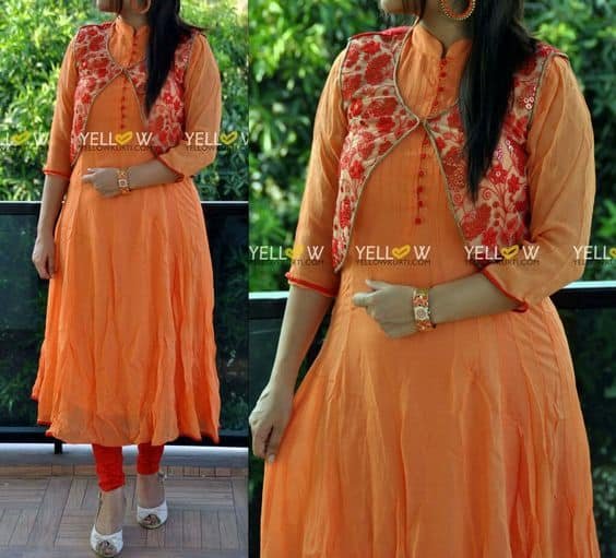 Different Types of Kurtis Designs 12