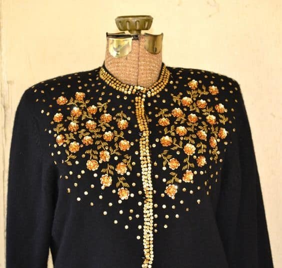 Different types of Bead Work Top Designs 4