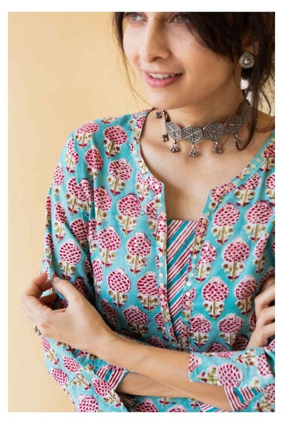 Kurti Sleeve Designs Ideas in 2021 7