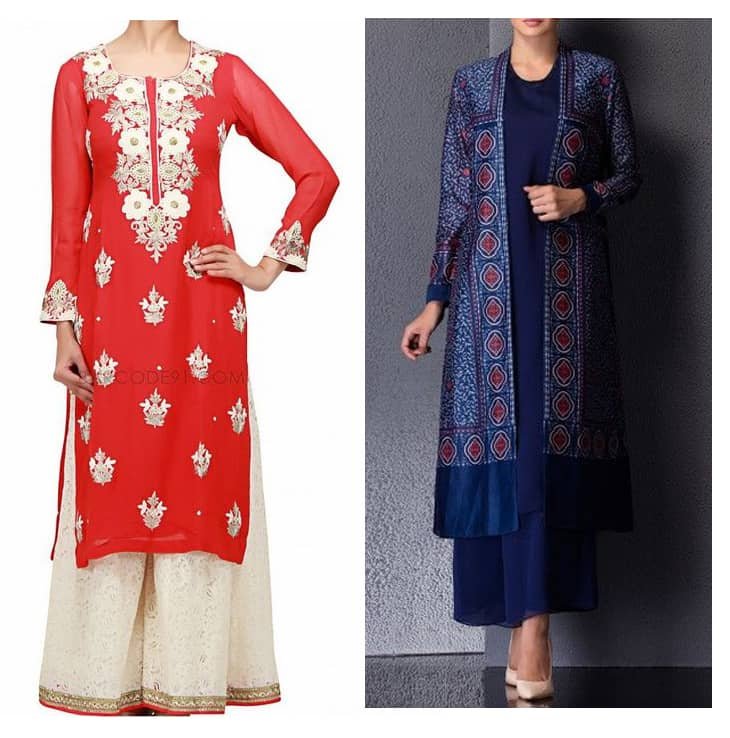 Best party wear kurtis for women 7