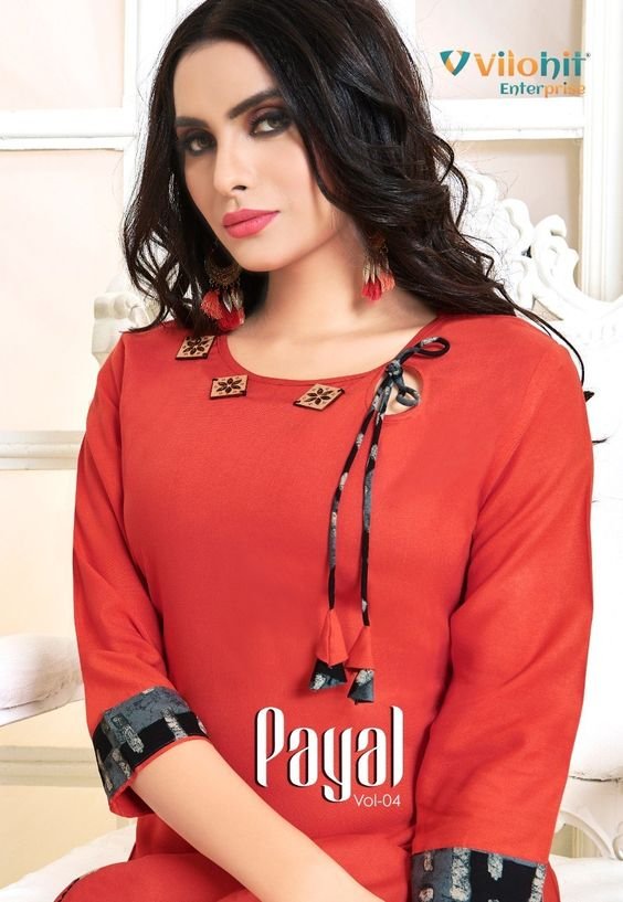 Very Beautiful and Easy Back Front Neck Design for Kurti 8