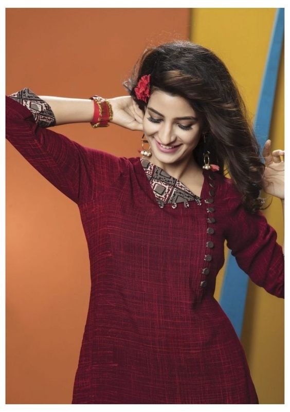 Kurti Sleeve Designs Ideas in 2021 9