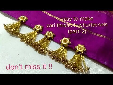 tassels for silk sarees 1