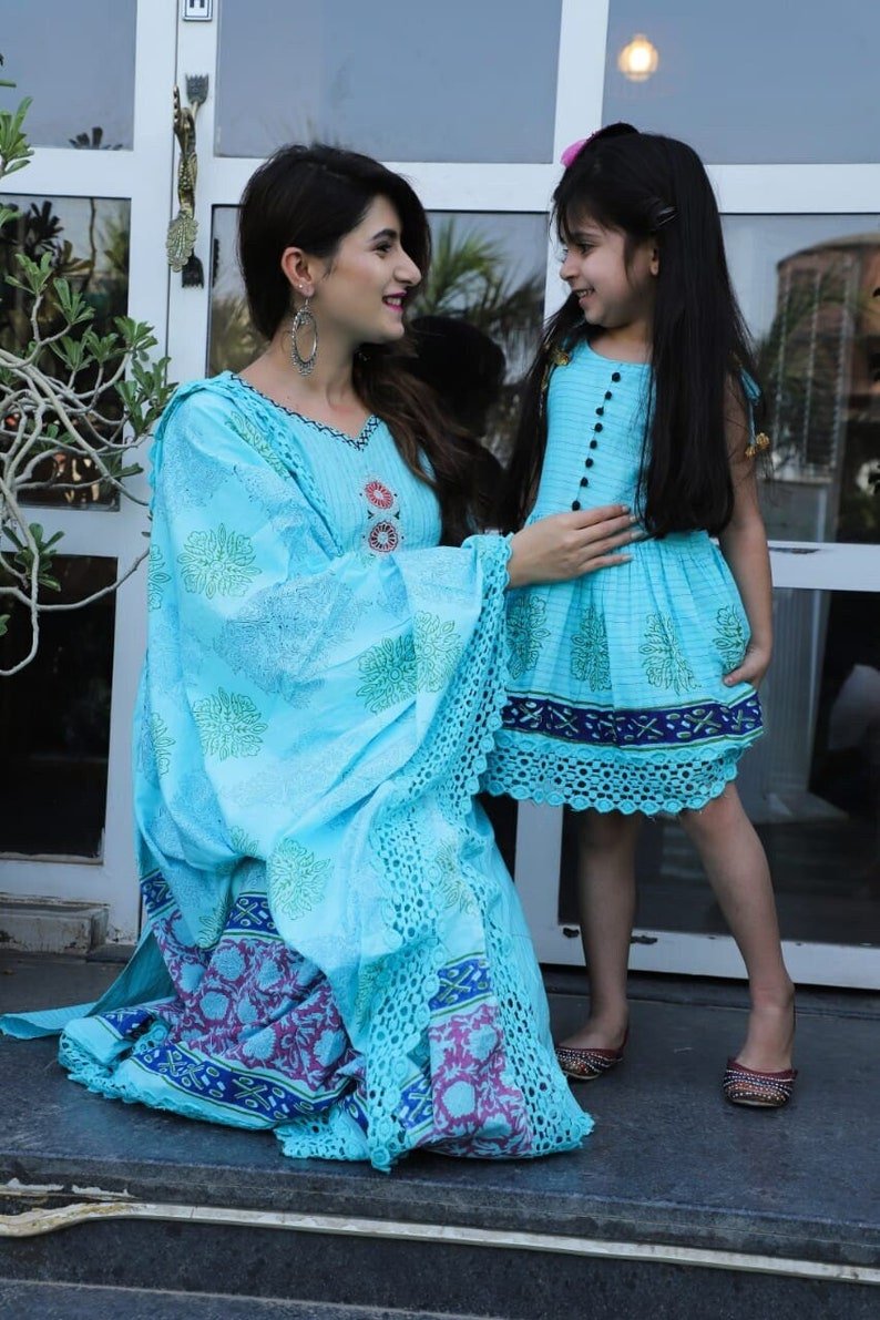 Mother Daughter Combo Dress 10