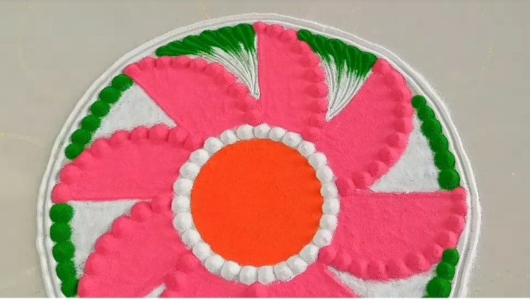 Beautiful Rangoli Design 10