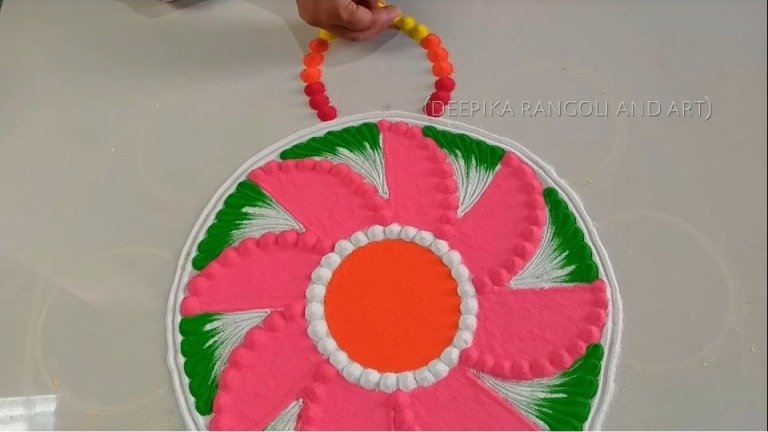 Beautiful Rangoli Design 11