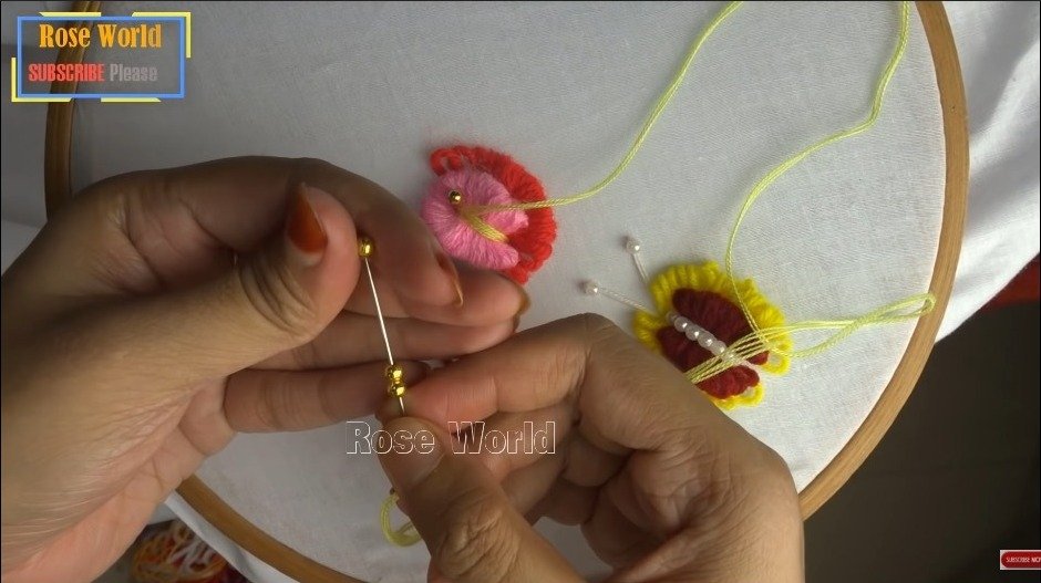 Butterfly Embroidery Trick 13