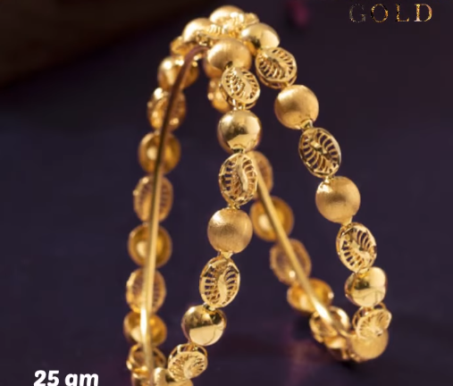 Latest Gold Bangles Designs 14