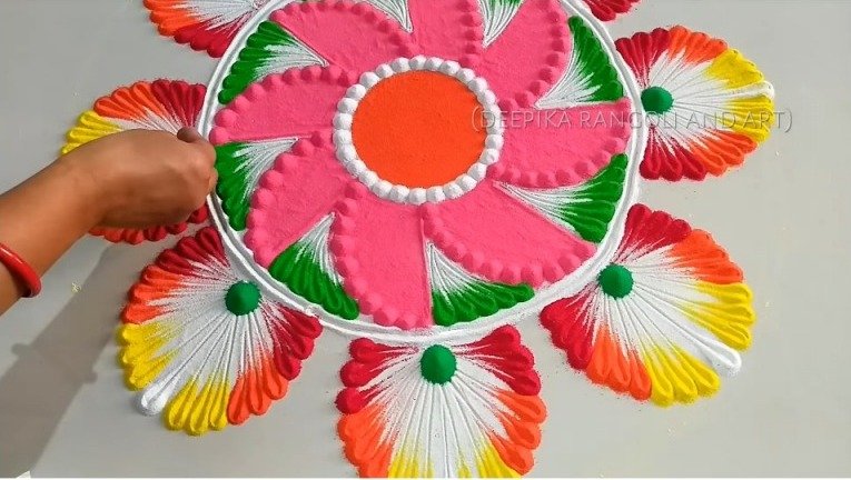 Beautiful Rangoli Design 14