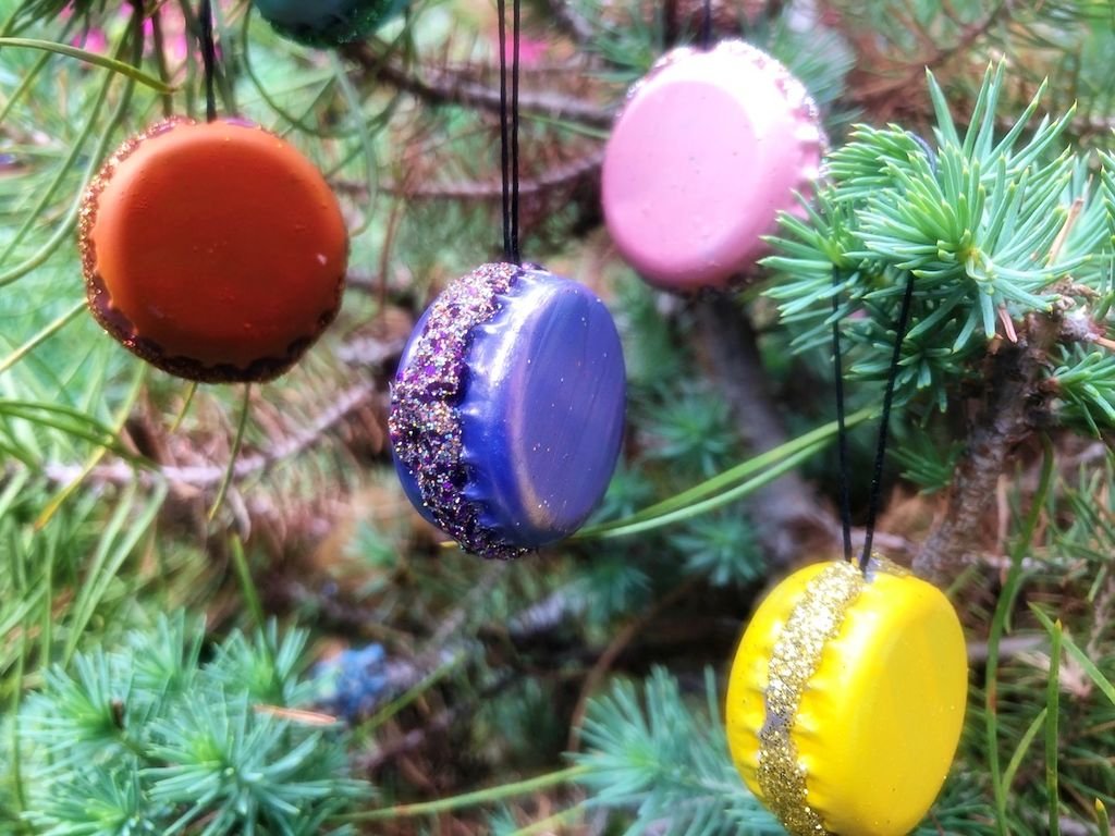 French Macaron Ornaments 15