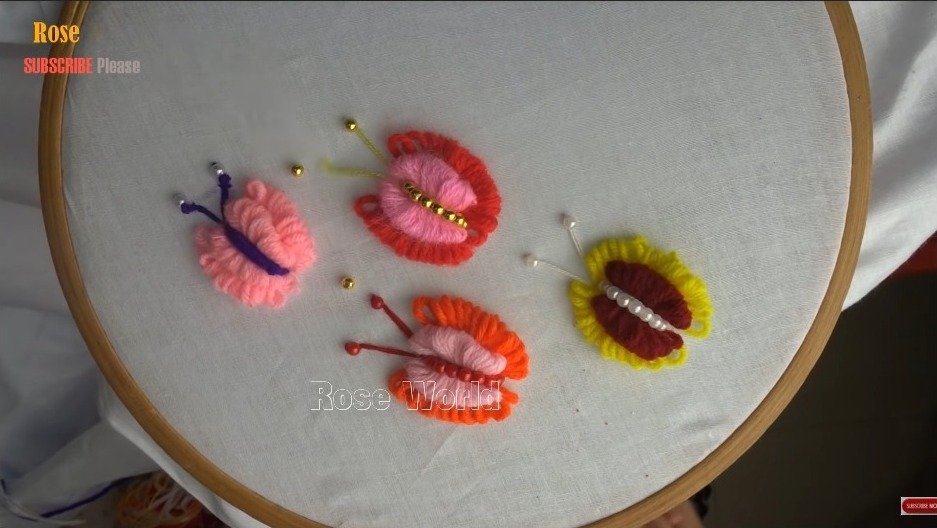 Butterfly Embroidery Trick 15