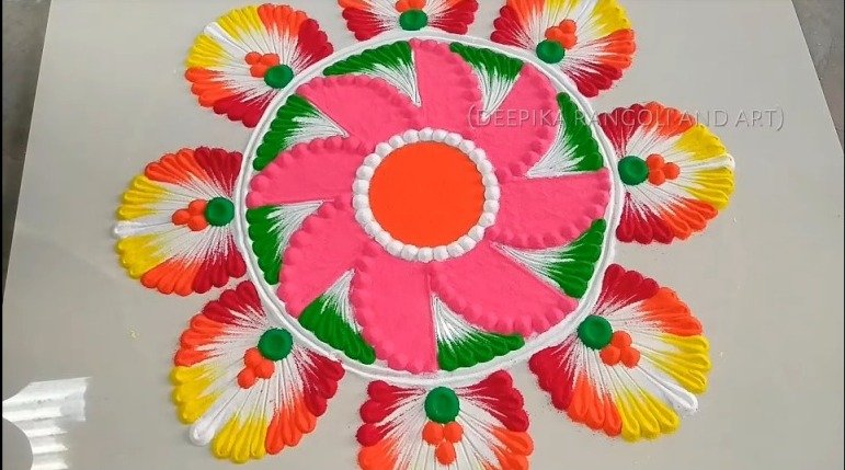 Beautiful Rangoli Design 15