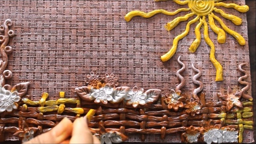 Clay Mural Painting 19