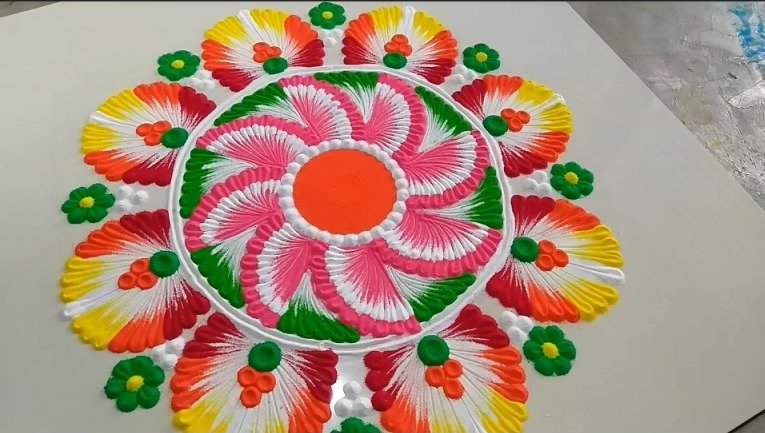 Beautiful Rangoli Design 19