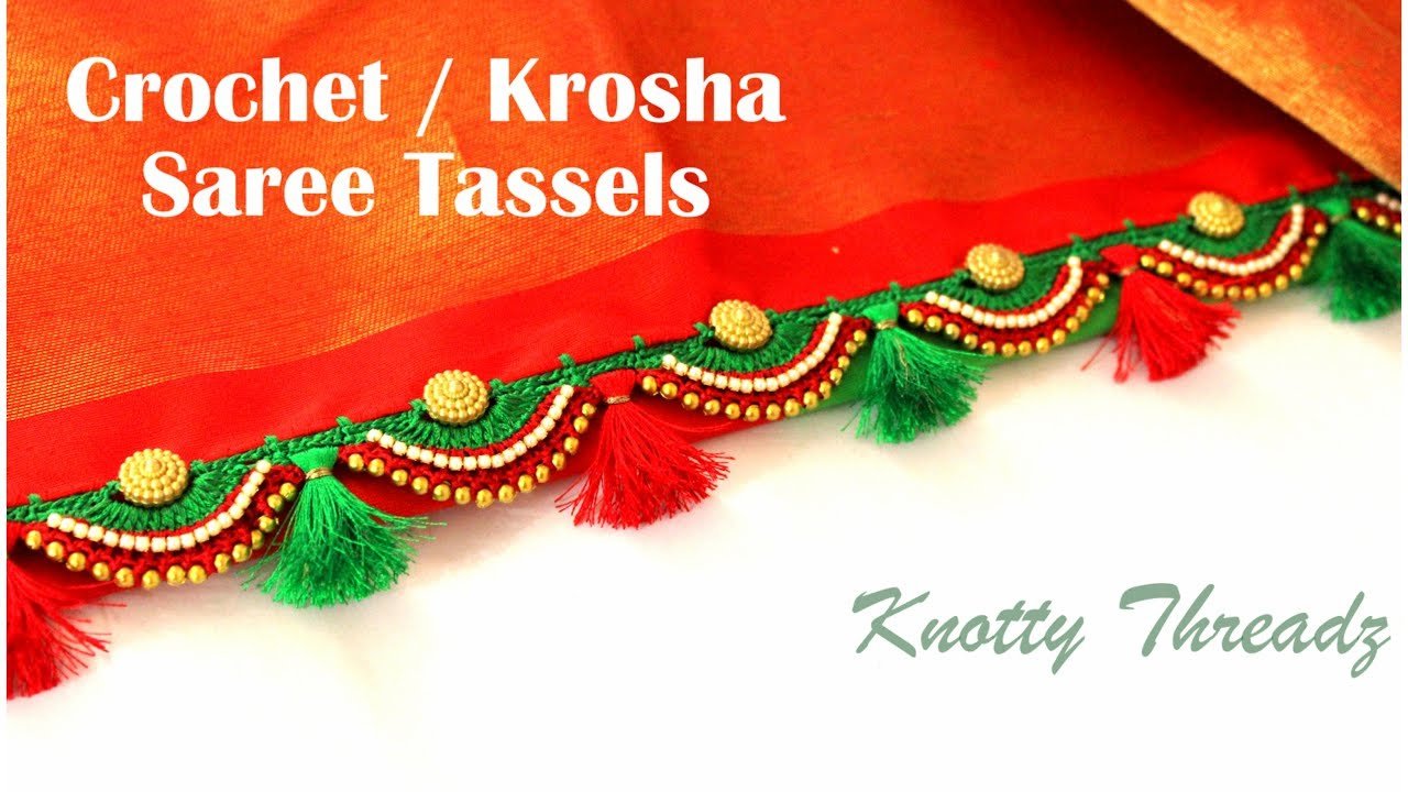 tassels for silk sarees 2