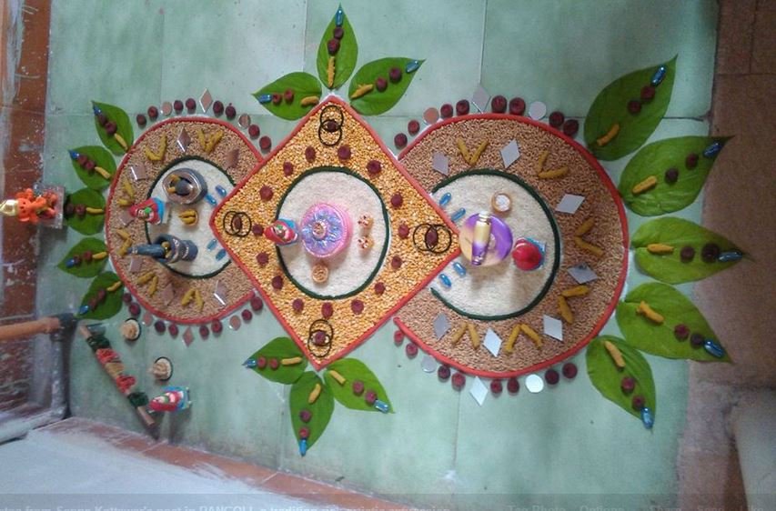 Creative Rangoli Ideas 2