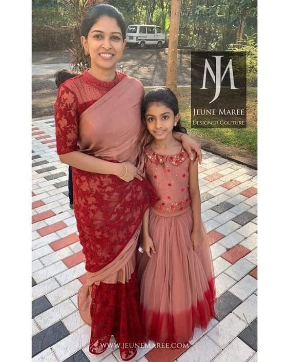 Mother Daughter Combo Dresses 3