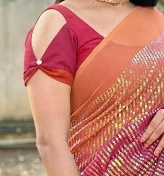 Saree Blouse Sleeve Designs 3