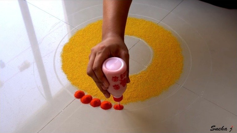 Beautiful Rangoli Design 3