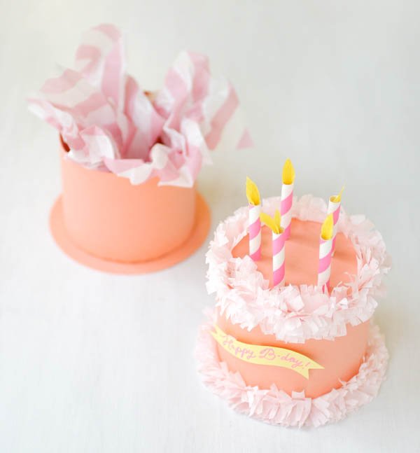 Birthday Cake Box 4