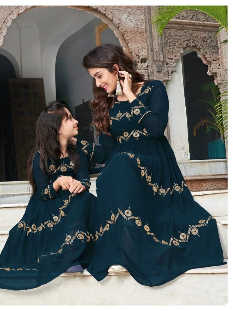 Mother Daughter Combo Dress 7