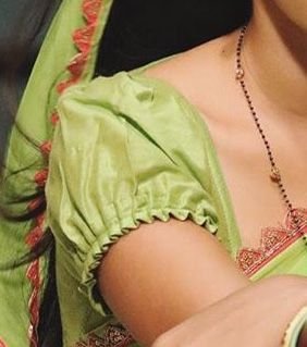 Saree Blouse Sleeve Designs 9