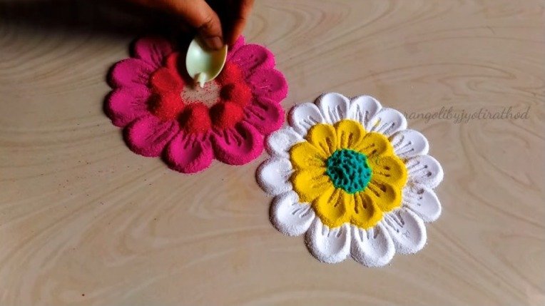 Easy Rangoli 9