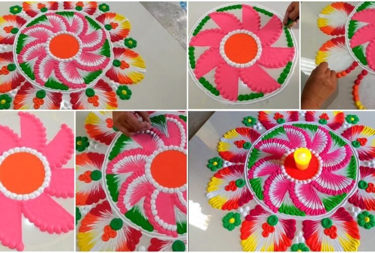 Beautiful Rangoli Design a1