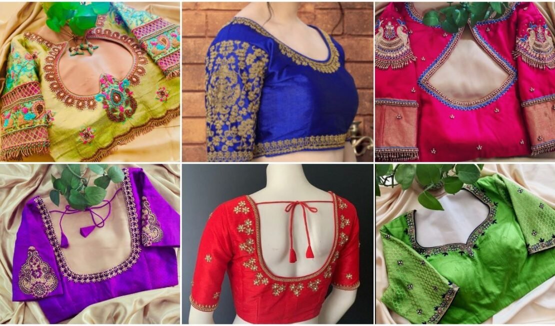 Aari Work Blouse Design a1