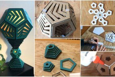 Sustainable Geometry Lamp a1