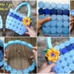 Handbag from Plastic Bottle Cap a1