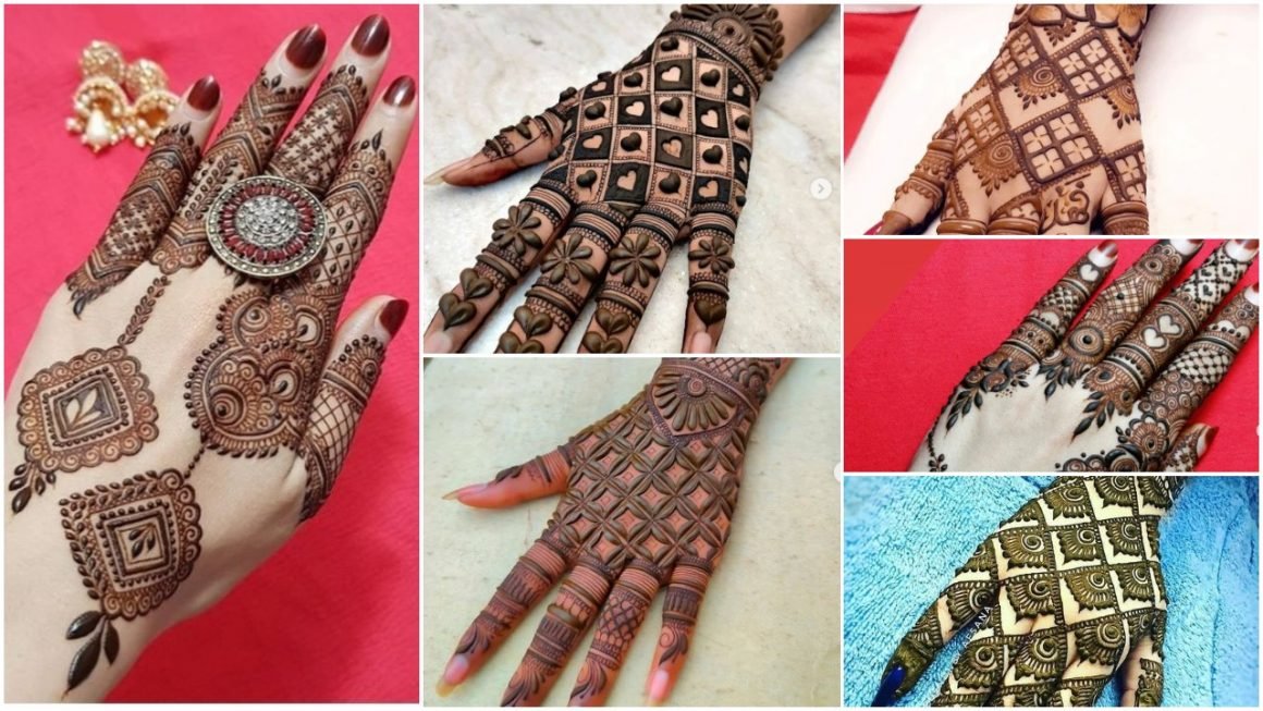 Back Hand Mehndi Design a1