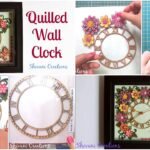 Quilled Wall Hanging Watch a1