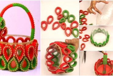 Basket Best out of Waste a1