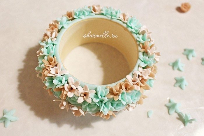 Sculpt Flower Bracelet 12