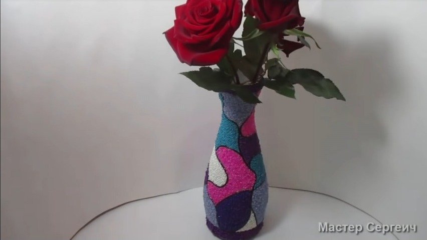 Handmade flower vase 14