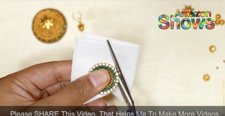 Silk Thread Earrings 23