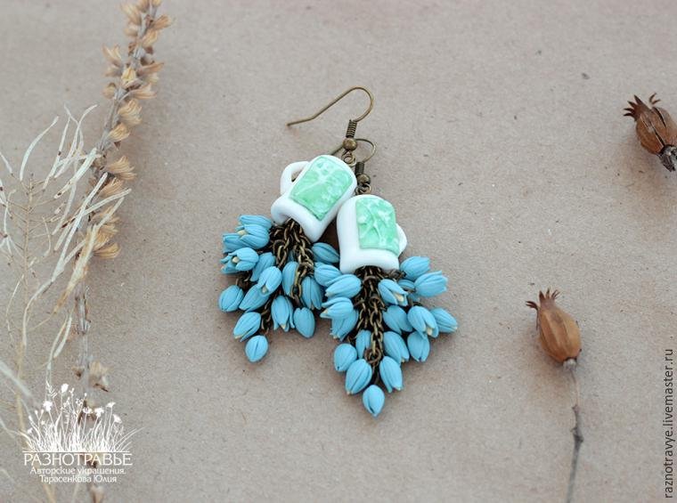 Earrings of Polymer Clay 31