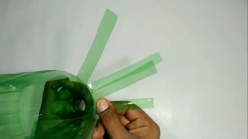 Flower Pot from Plastic Bottle 6