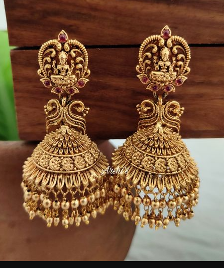 Gold Earring Designs 6