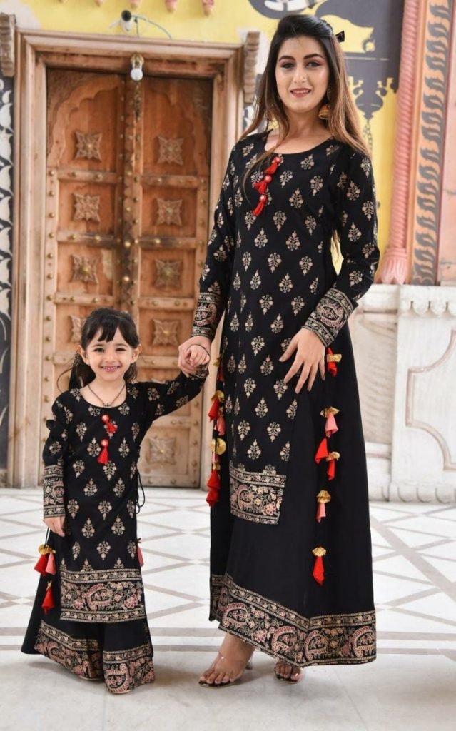 Mother Daughter Combo Dress 7