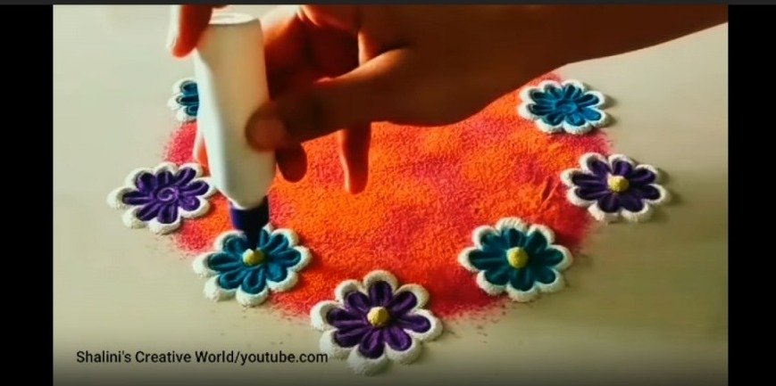 Rangoli Design 8