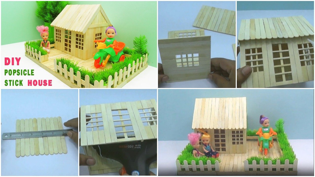 Popsicle Stick Garden Villa a1