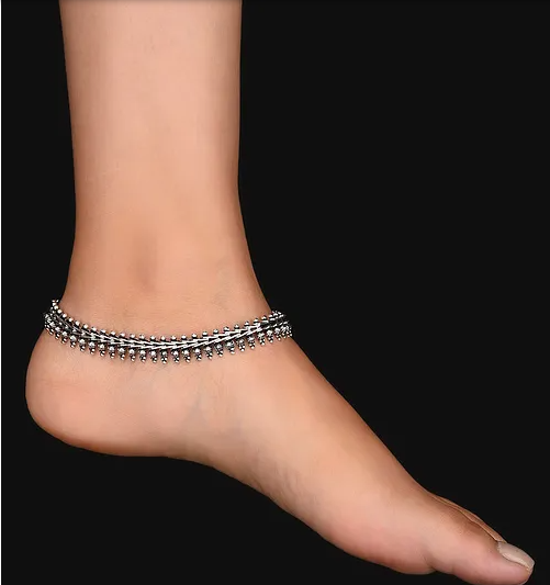 Silver Anklets 5