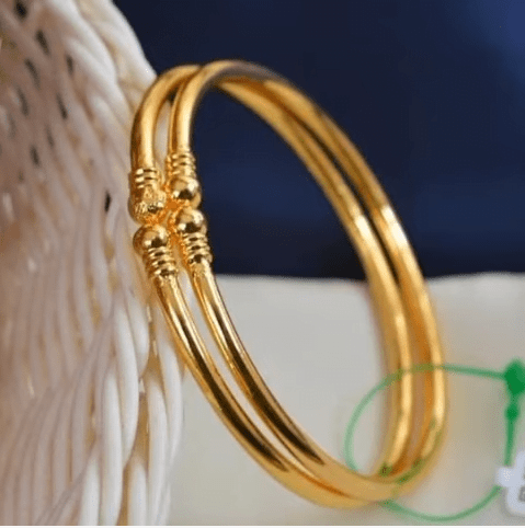 Gold Bangles 11