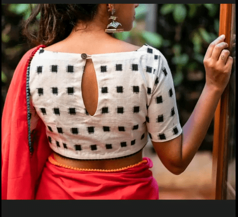 Blouse Back Neck Designs 6