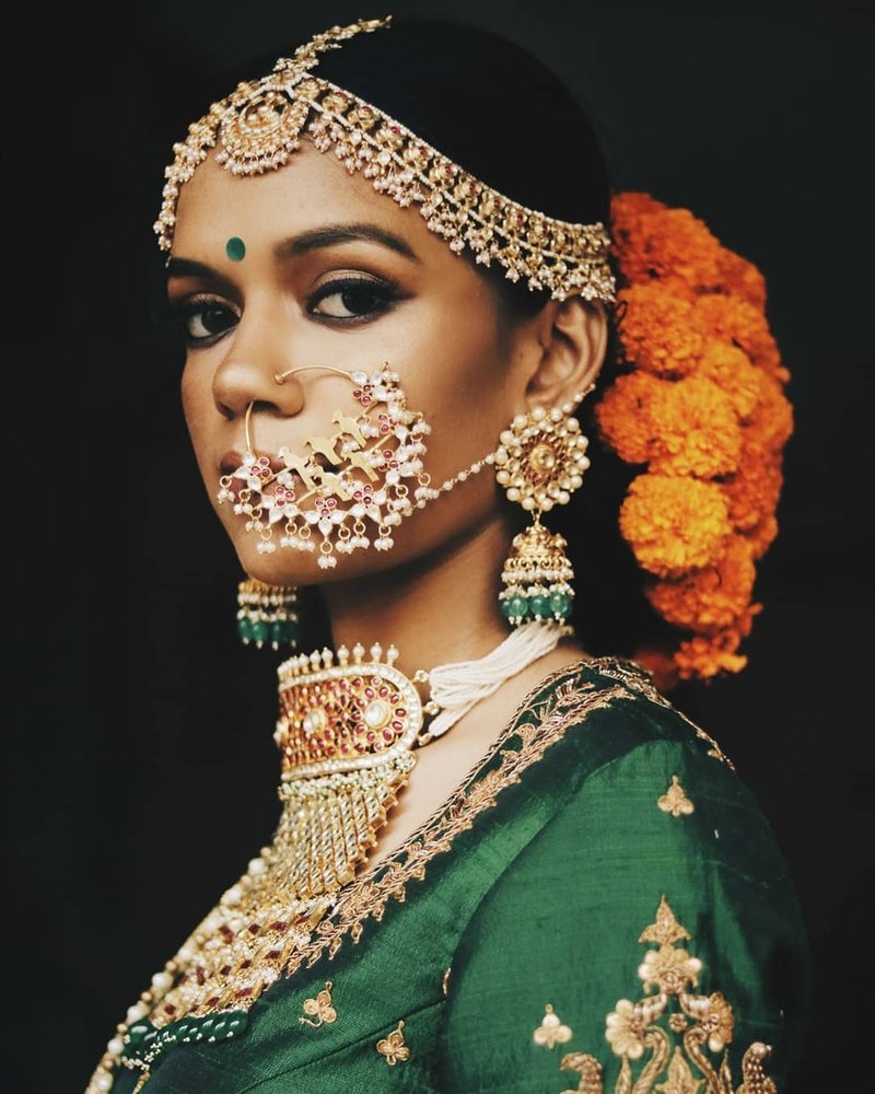 Indian Bridal Hairstyles 36