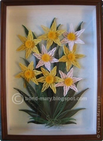 Quilling Daffodils 10