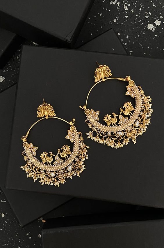 Gold Earring Design 12