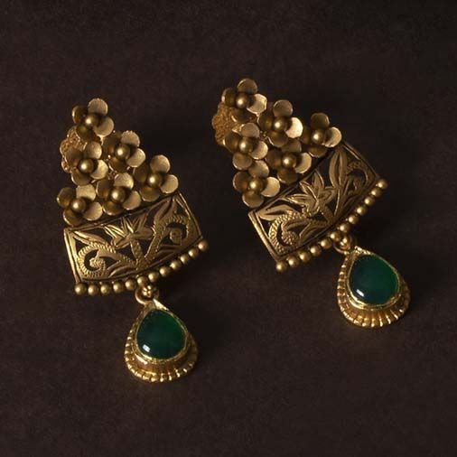 Gold Earring Design 2